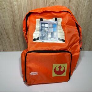 Disney Star Wars Rebel Alliance Foldable Backpack Culturefly Ex Obi-Wan Kenobi!